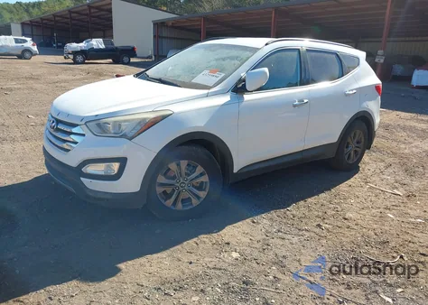 2014 Hyundai Santa Fe Sport 2.4L z USA, uszkodzony, nr VIN 5XYZU3LB1EG191178